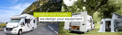 Equipment for campervans and motor homes