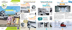 Catalog 2025 Equipment and accessories for campervans, motorhomes and vans - Clairval, the manufacturer of insulating covers